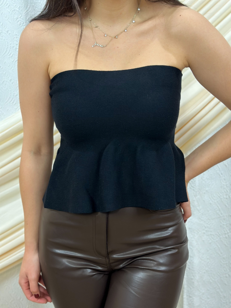 Tube Top Peplum