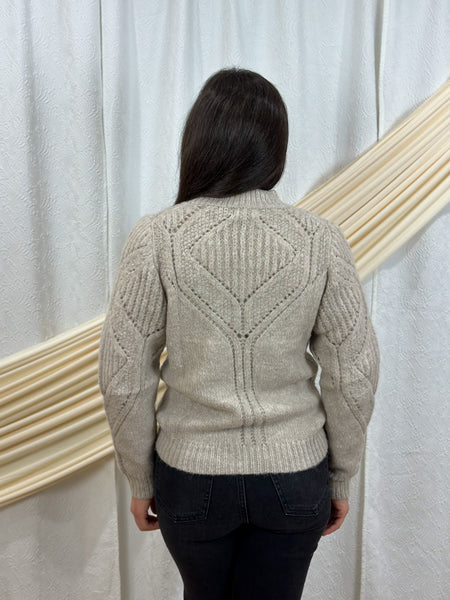 Open Work Sweater