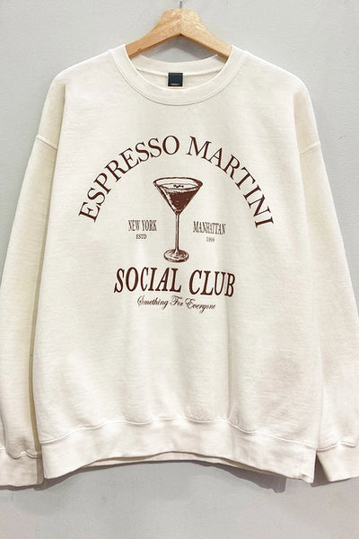 Espresso Martini Crew Neck