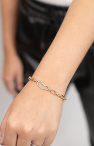 Fancy Paperclip Bracelet